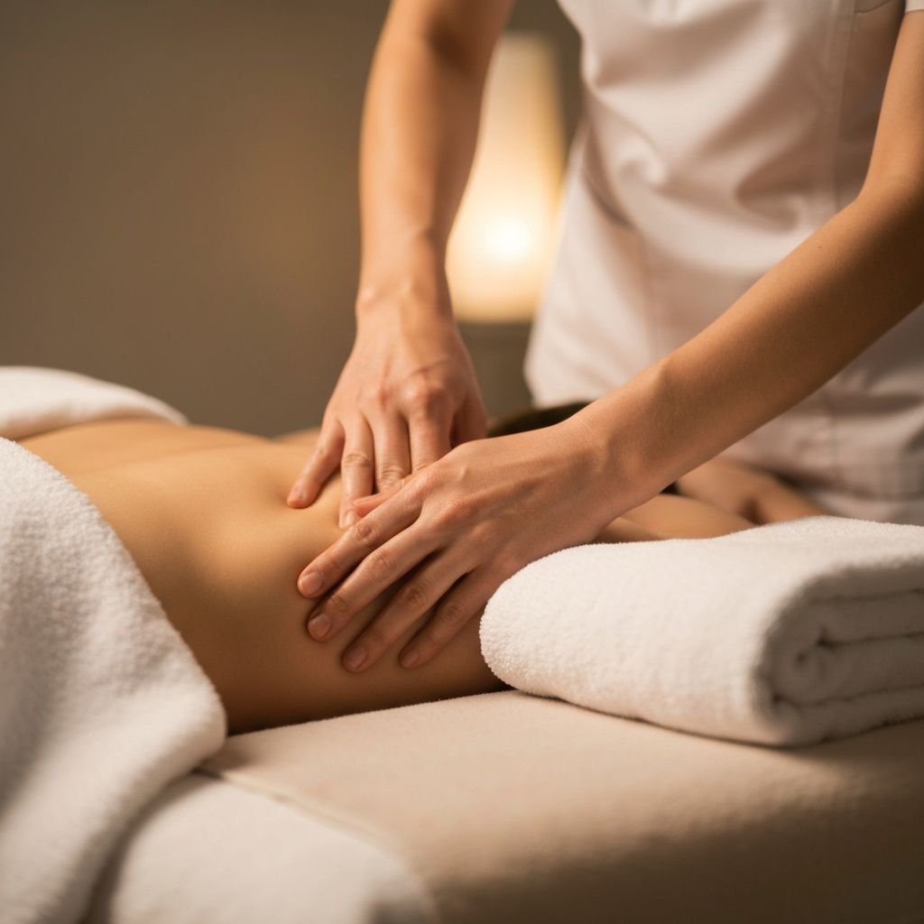 Back massage therapy